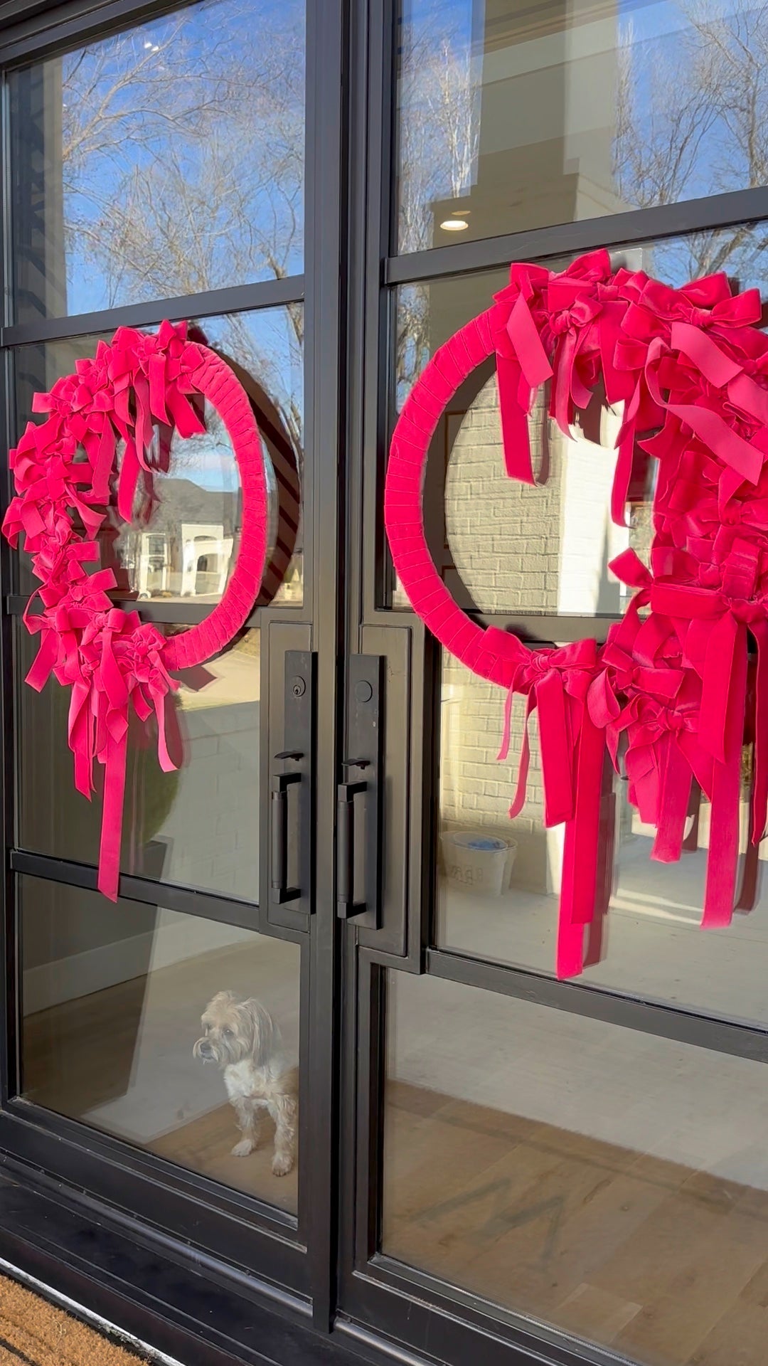 Forever Velvet Bow Wreath