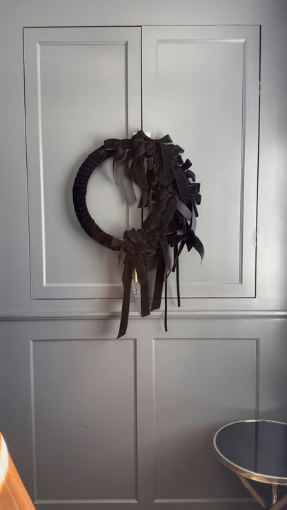 Forever Velvet Bow Wreath
