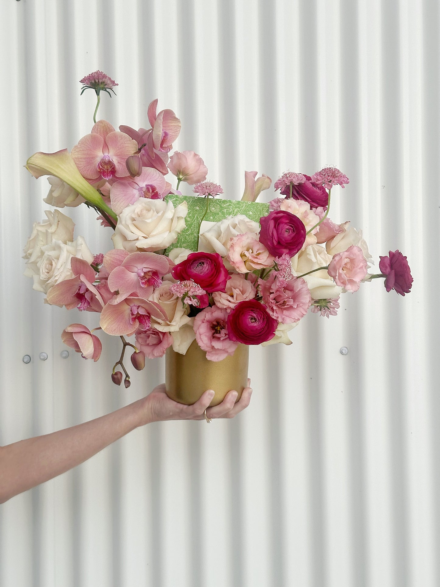 Chartreuse Signature Floral Arrangement